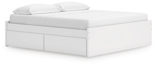 Ashley Express - Onita King Platform Bed with 1 Side Storage