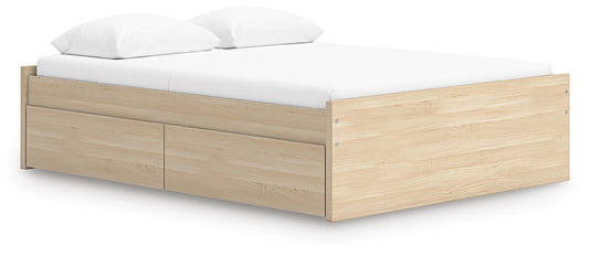 Ashley Express - Onita Queen Platform Bed with 2 Side Storage