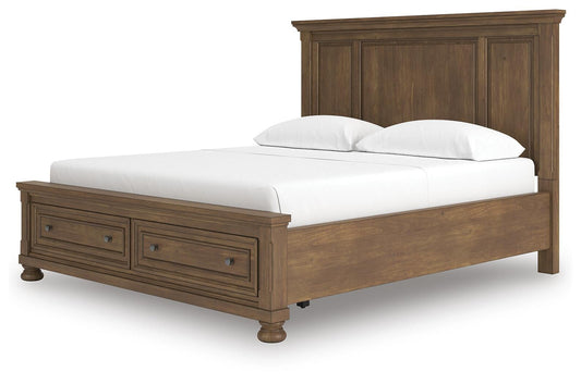 Feddinger California King Panel Storage Bed