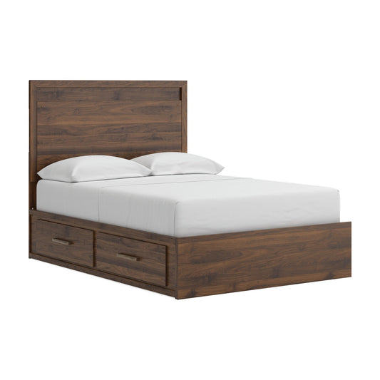 Janfyn Full Panel Bed with 2 Sided Storage