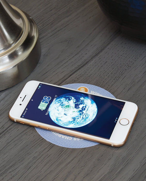 Lodanna Full Upholstered Panel Headboard Bed with Mirrored Dresser, Chest and Nightstand