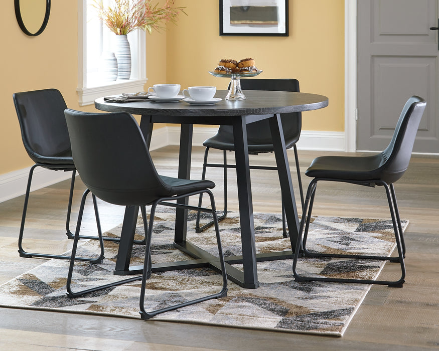Ashley Express - Centiar Dining Table and 4 Chairs