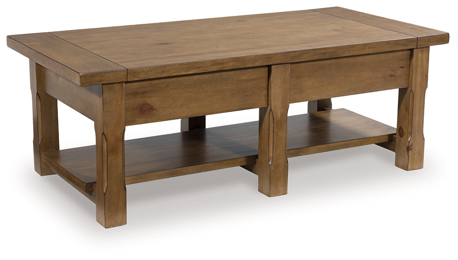 Ashley Express - Vandenmore Rectangular Cocktail Table