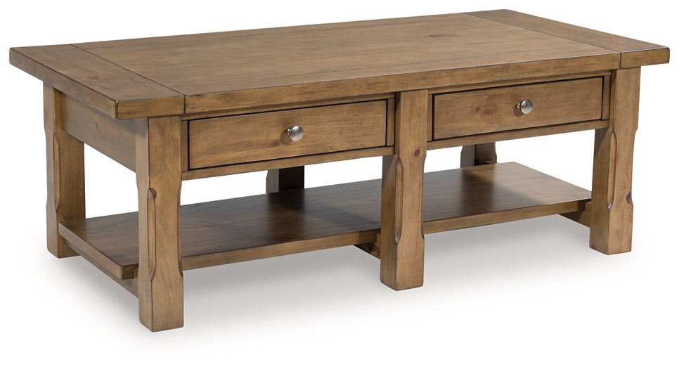 Ashley Express - Vandenmore Rectangular Cocktail Table