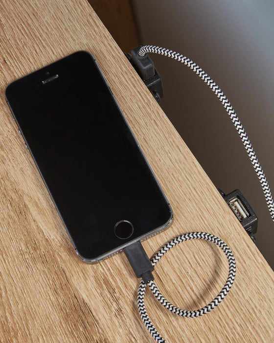 Hyanna Twin Panel Headboard, Dresser, Mirror and Nightstand