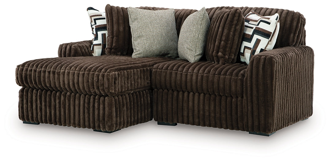 Midnight-Madness 2-Piece Sectional with Chaise