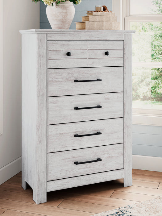 Makidern Five Drawer Chest