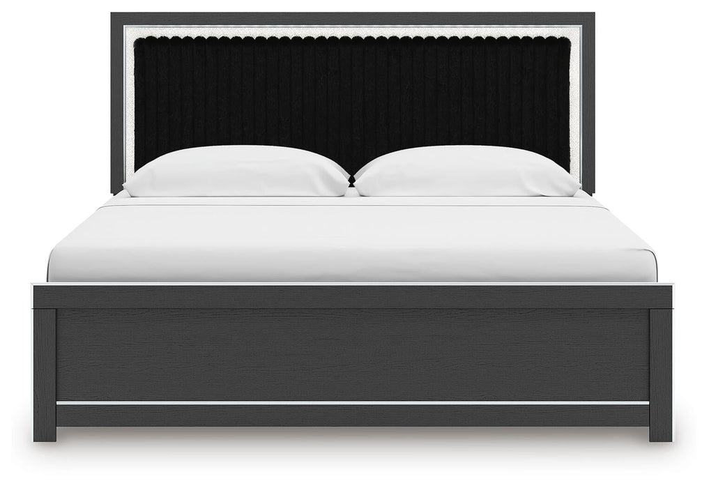 Zuraleus King Upholstered Platform Bed