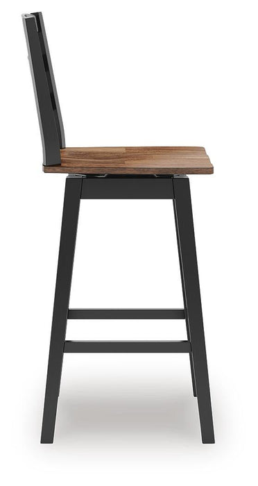 Ashley Express - Wildenauer Tall Swivel Barstool (2/CN)