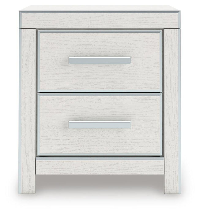 Zuraleus Queen Upholstered Bed, Dresser, Mirror, Chest and Nightstand