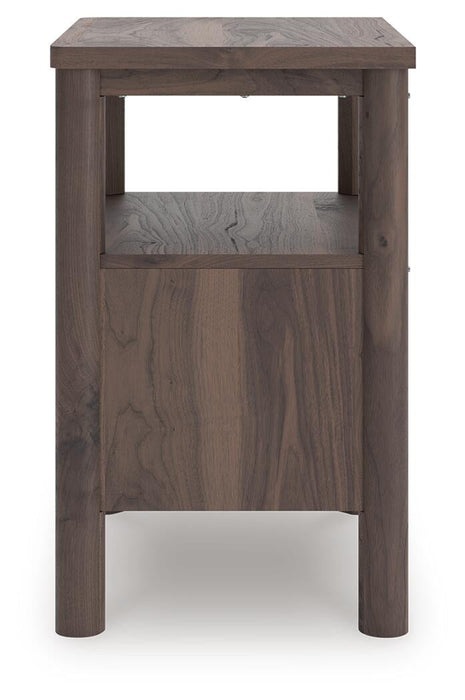 Pamytta Twin Upholstered Panel Bed, Dresser, Mirror and Nightstand