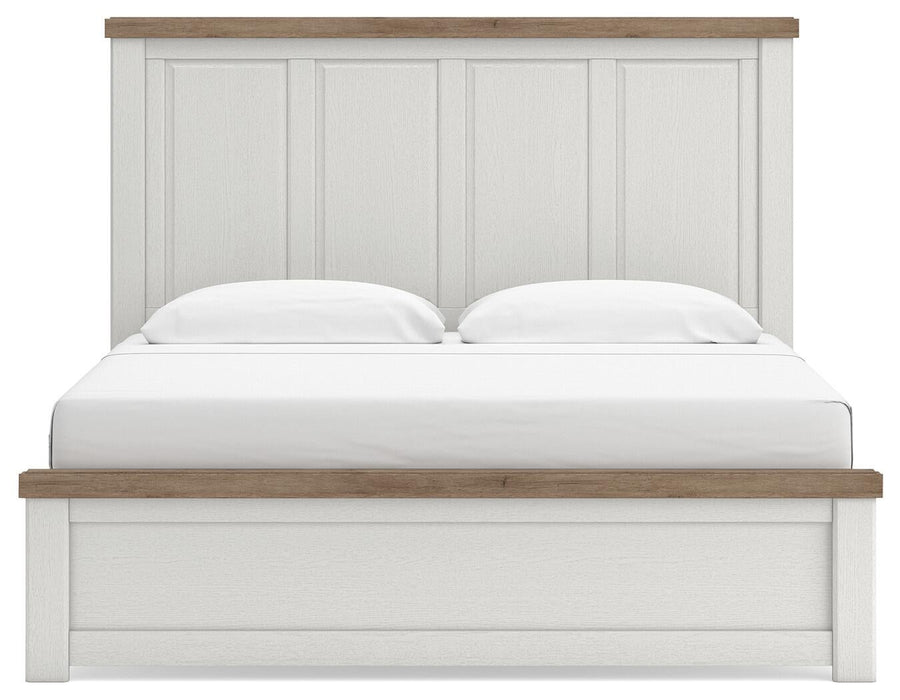 Savonport King Panel Bed. Dresser, Mirror and Nightstand