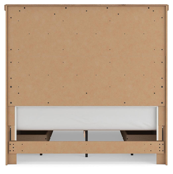 Savonport King Panel Storage Bed, Dresser, Mirror, Chest and Nightstand