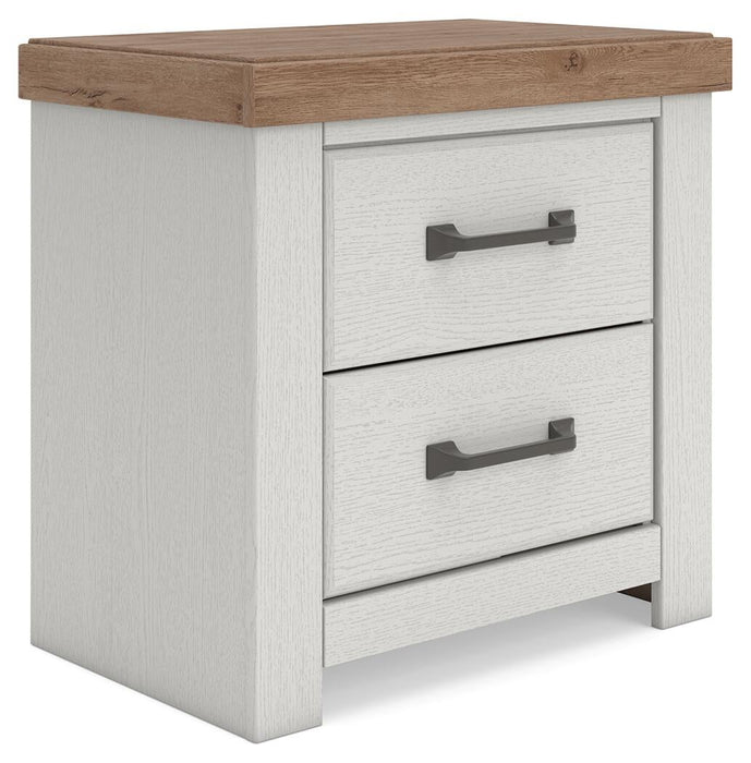 Savonport Full Panel Bed. Dresser, Mirror and Nightstand