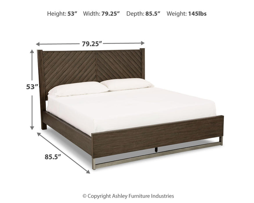 Arkenton King Panel Bed