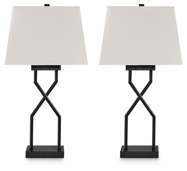 Ashley Express - Brookthrone Metal Table Lamp (2/CN)