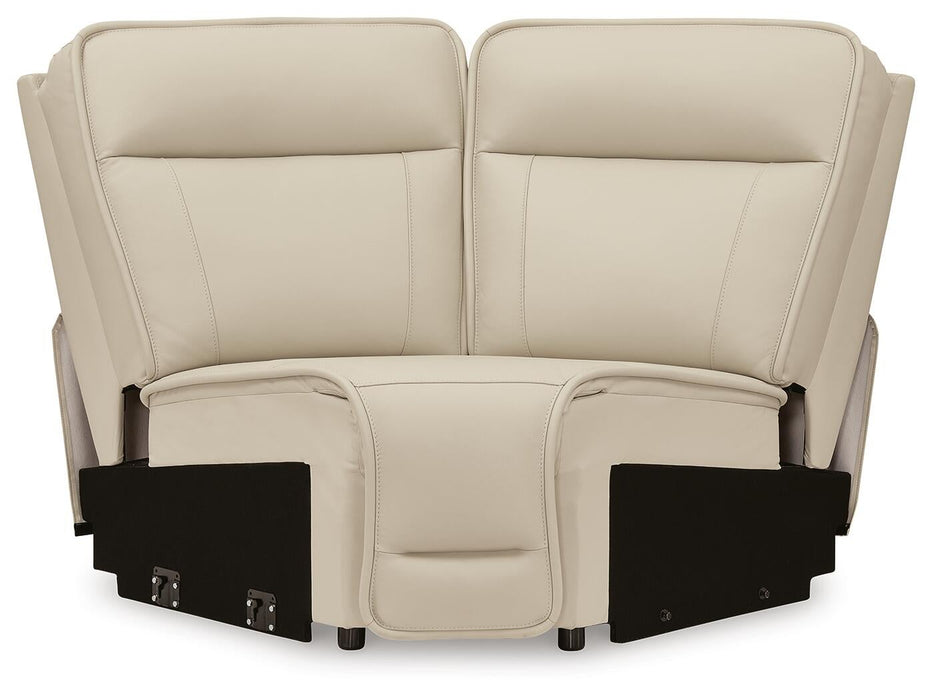 Double Deal 5-Piece Reclining Sectional with Console