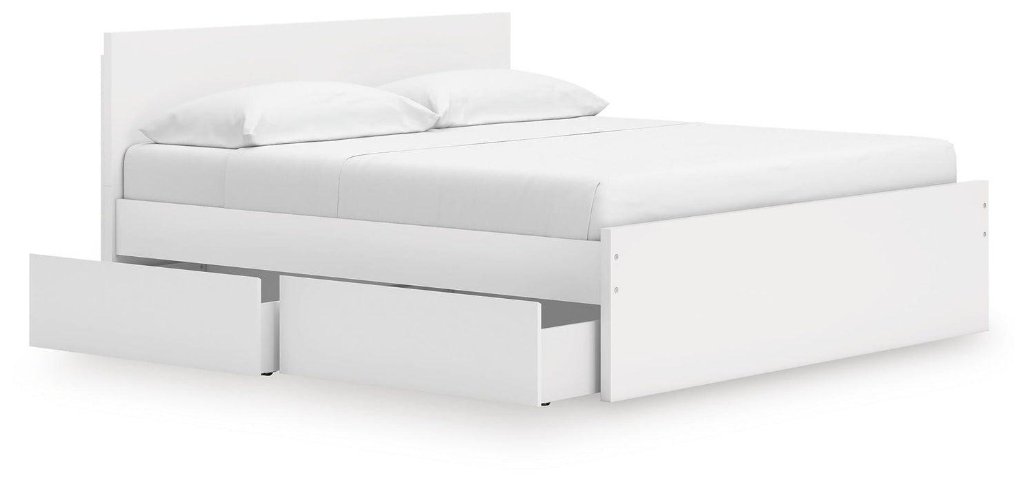 Ashley Express - Onita King Panel Platform Bed with Storage