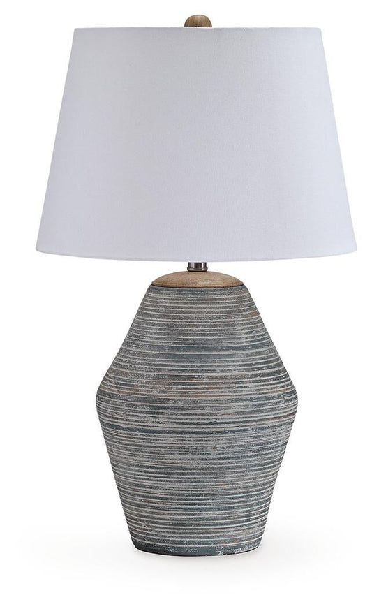 Ashley Express - Lawrock Terracotta Table Lamp (1/CN)