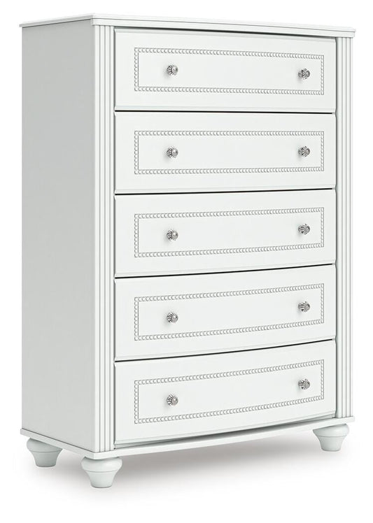 Kozlani Five Drawer Chest