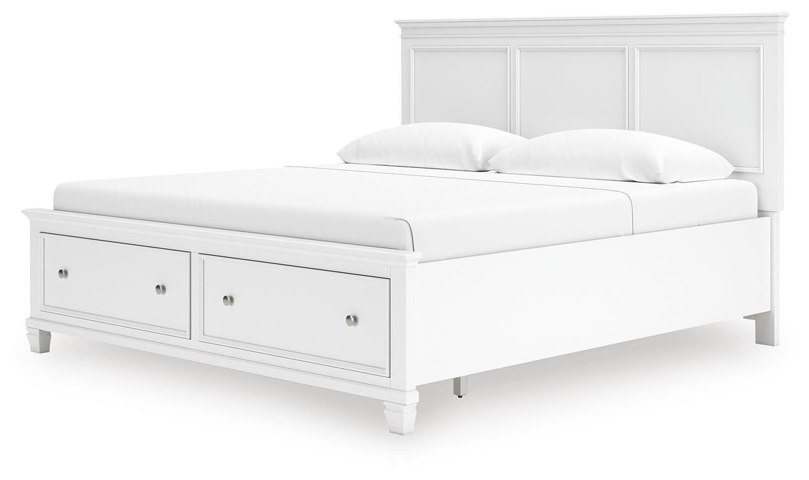 Fortman King Panel Storage Bed