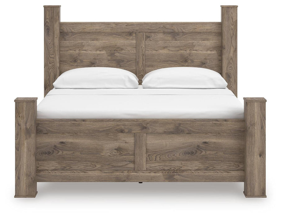 Rusticott King Poster Bed