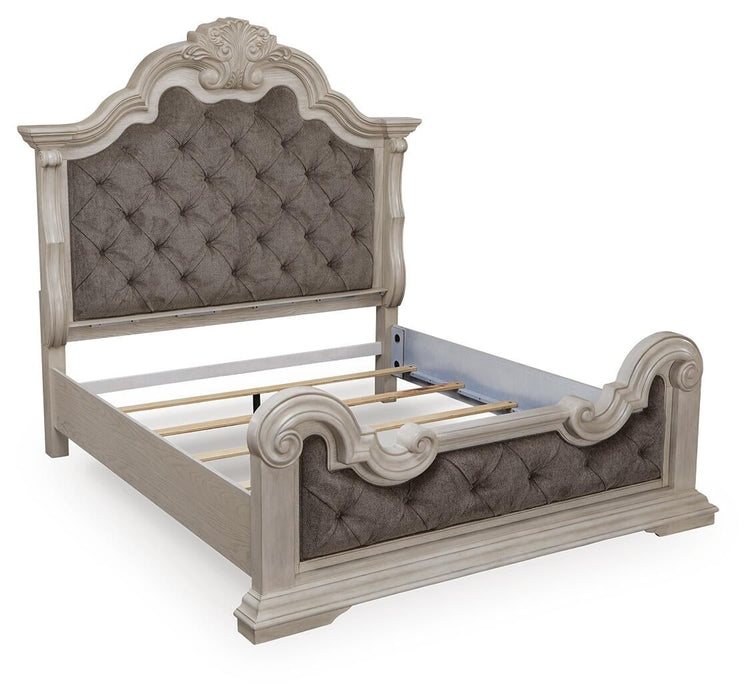 Bruchandi King Upholstered Panel Bed