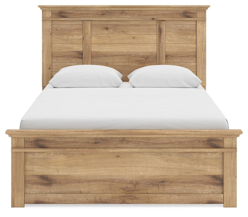 Makidern Queen Panel Storage Bed