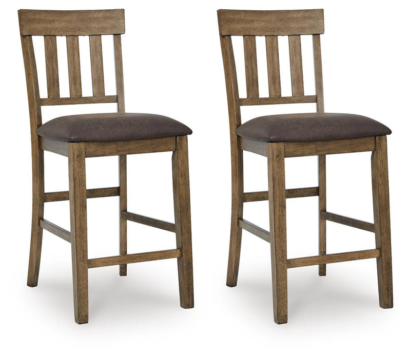 Ashley Express - Urbinforte Upholstered Barstool (2/CN)