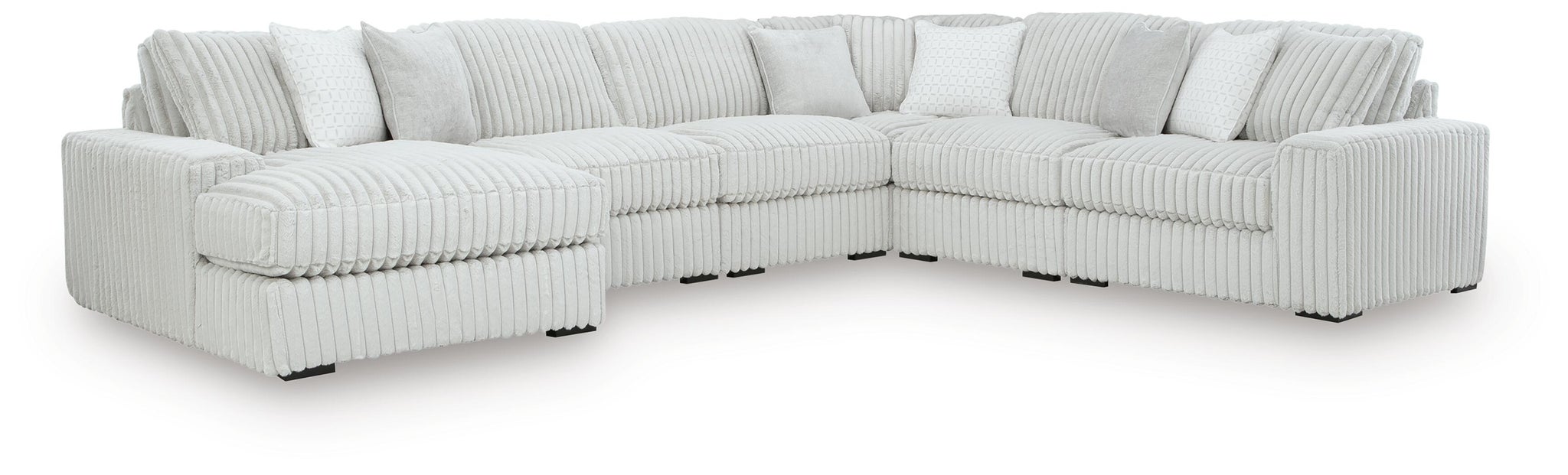 Stupendous 6-Piece Sectional with Chaise