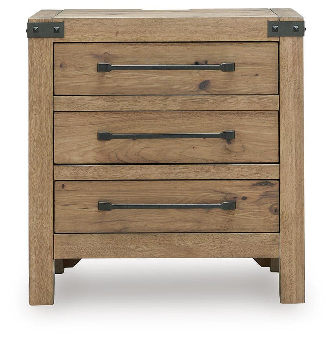 Ashley Express - Ridgester Three Drawer Night Stand