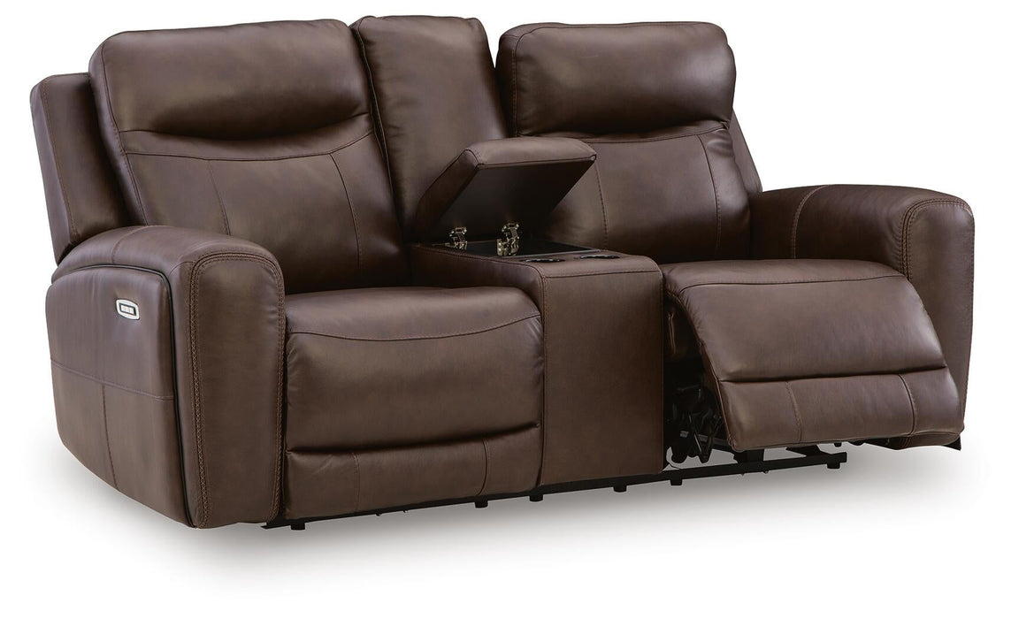 Gravier PWR REC Loveseat/CON/ADJ HDRST