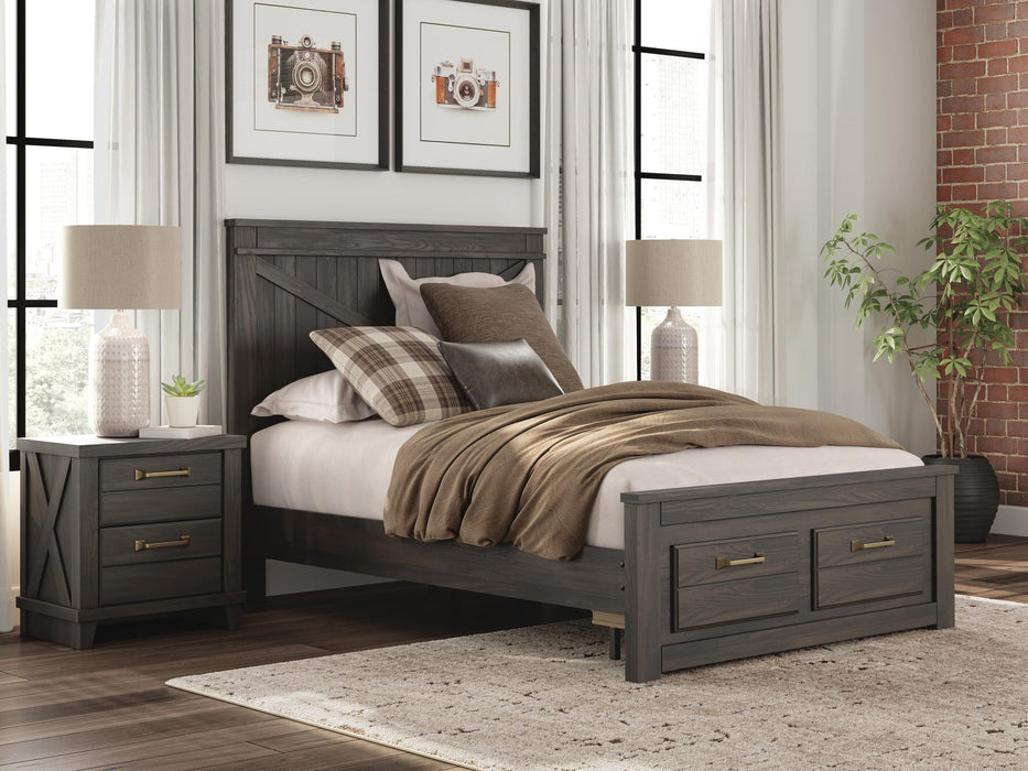 Ashley Express - Vonitta Bay Full Panel Platform Storage Bed