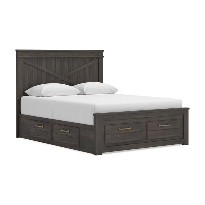 Ashley Express - Vonitta Bay Queen Panel Storage Bed