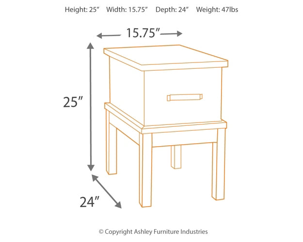 Ashley Express - Stanah Chair Side End Table