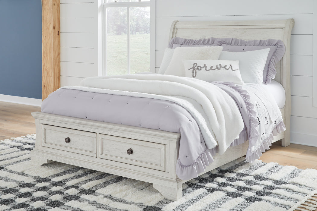 Ashley Express - Robbinsdale Queen Sleigh Bed with Storage