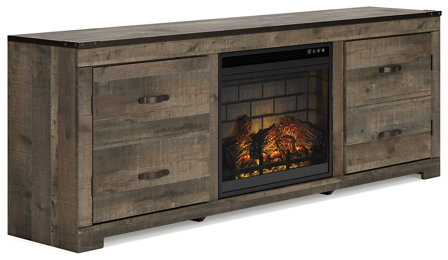 Ashley Express - Trinell 72" TV Stand with Electric Fireplace