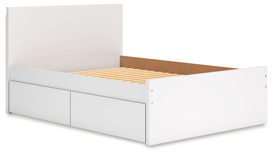 Ashley Express - Onita  Panel Platform Bed With 2 Side Storage
